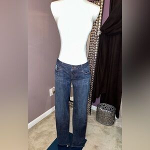 Joe's Jeans Dark Blue Straight Leg Women's Jeans